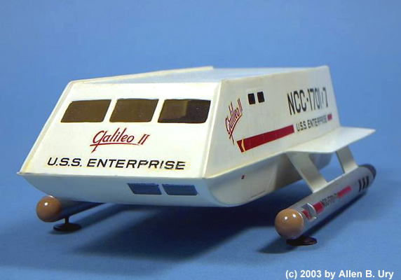 Shuttlecraft Galileo 1:50 Model Kit by AMT